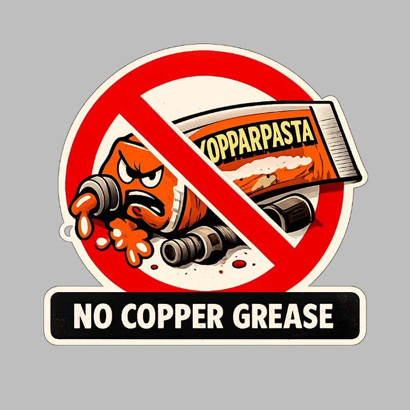 No copper paste