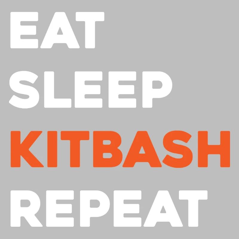 Kitbash Manger Sommeil Répéter