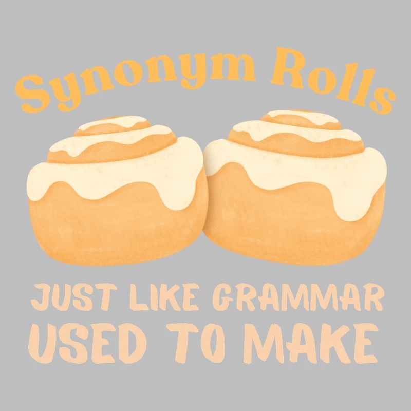 Synonym Rolls Grammar Humor Design