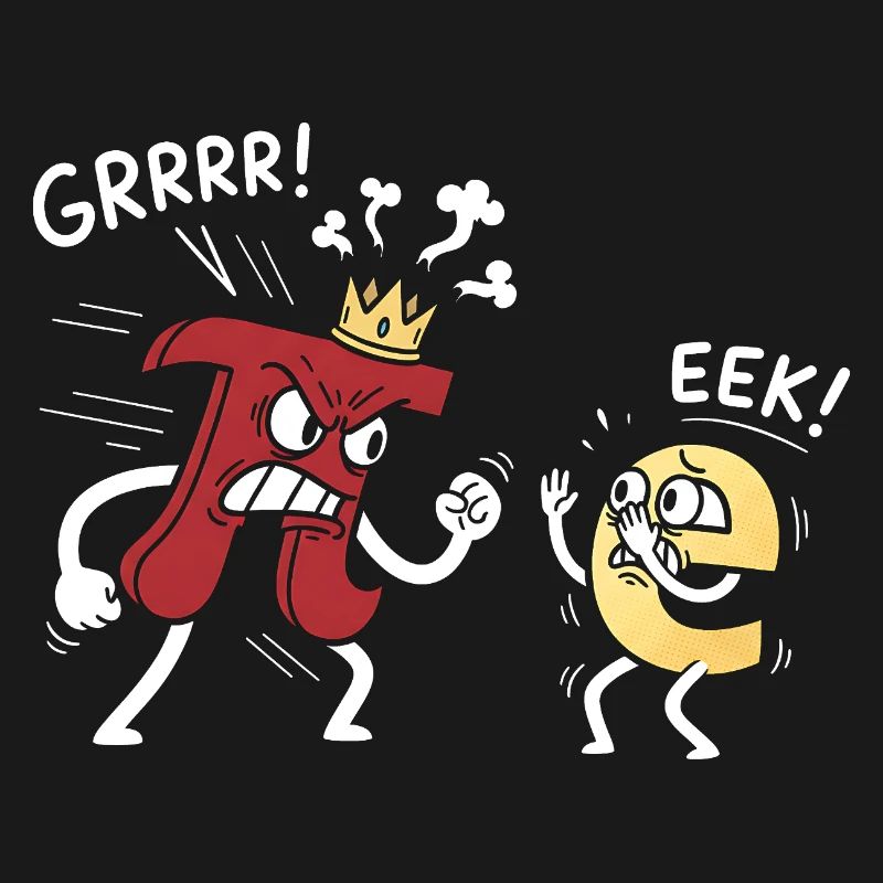 Mathematics Constants Pi Threatened e Comic