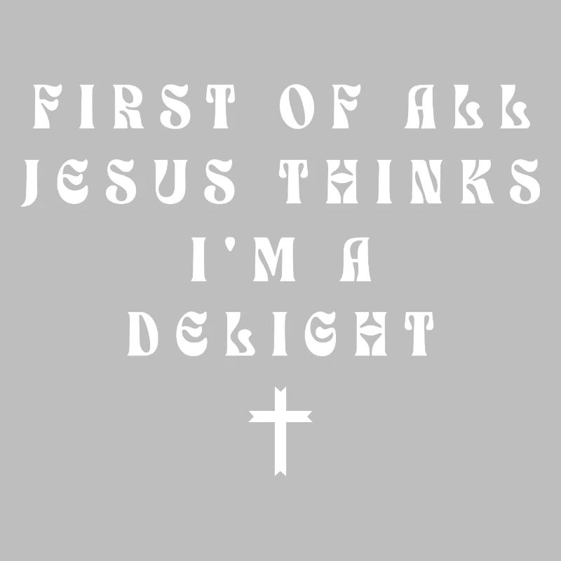 Zunächst einmal denkt Jesus, ich bin eine Freude