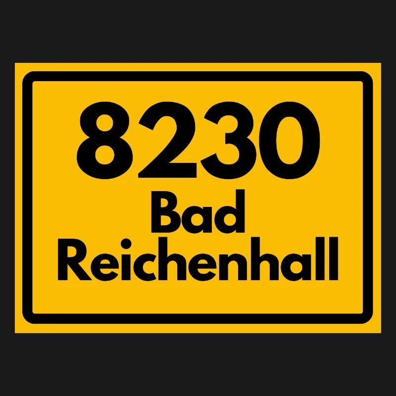 OLD POSTCODE RETRO 8230 BAD REICHENHALL HEIMA