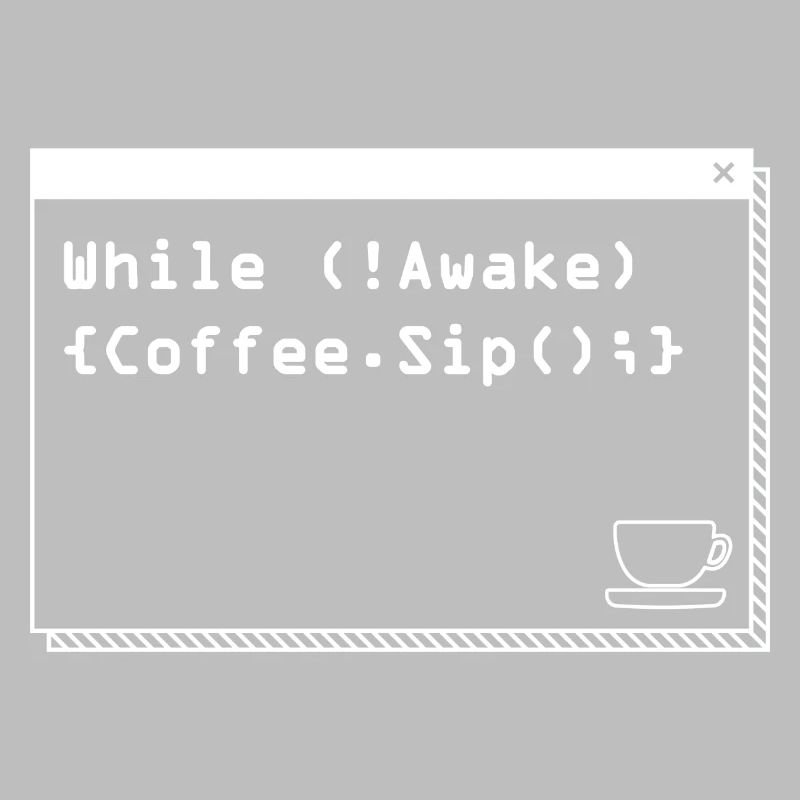 Aus Kaffee Code generieren Programmierer