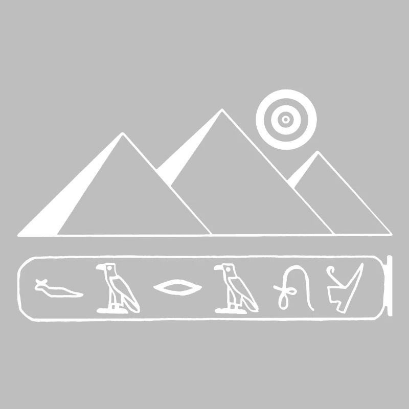 Pyramides et pharaon blanc