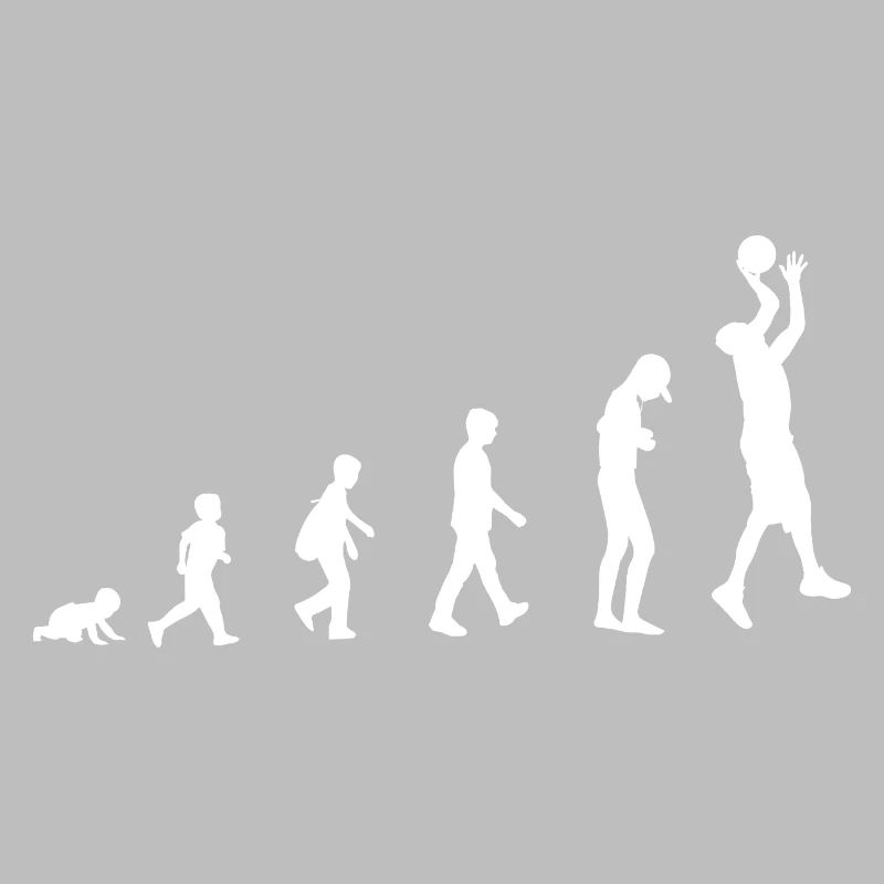 Evolution de bébé à basketteur / Sport