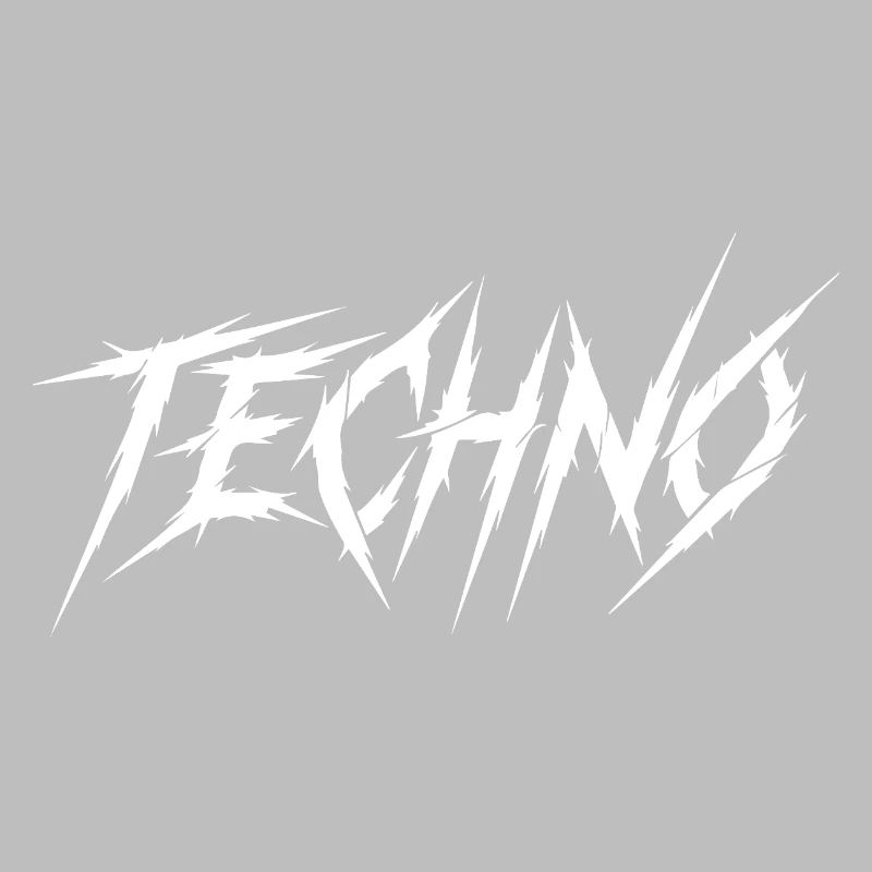 Sharp Techno Typeface