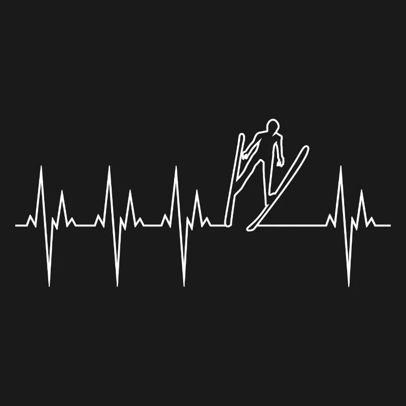 Ski Jumping Electrocardiogram ECG Ski Jumping