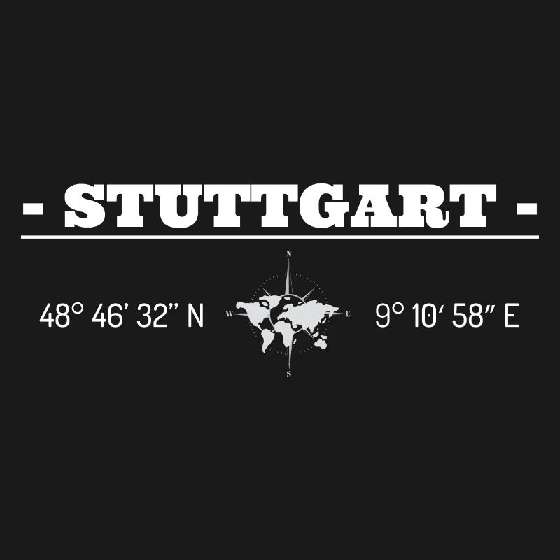 Coordinates Stuttgart