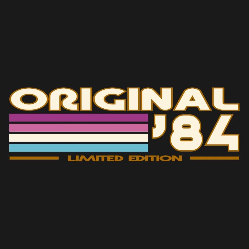 Originale 84 Pastellstreifen