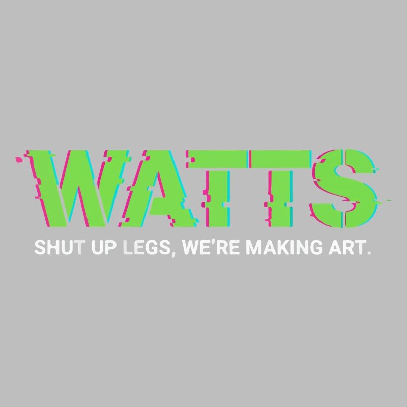 WATTS Neon Pop Art Tee