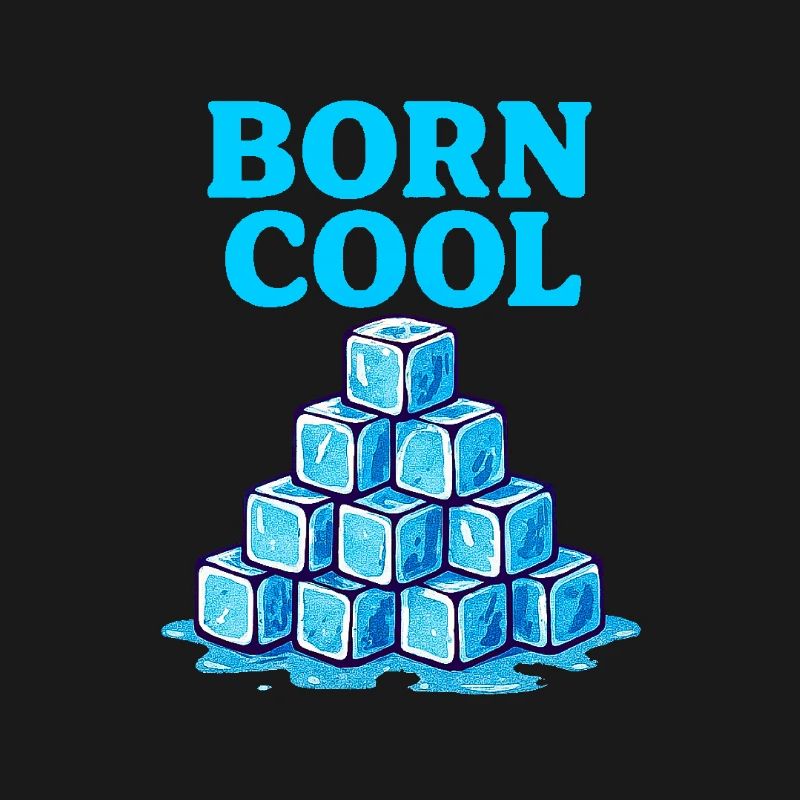 Bloc de glace Pyramide Bleu