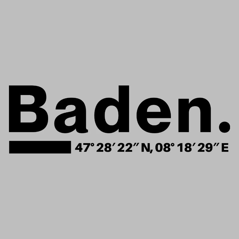 Baden coordinates Aargau Aargauer Aargauerin