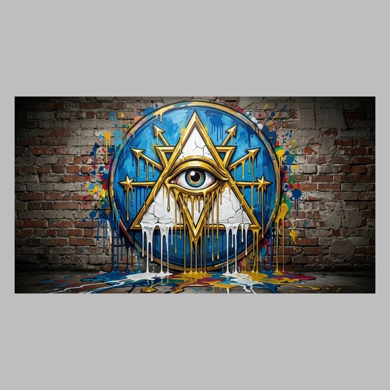 Œil triangulaire de Garffiti