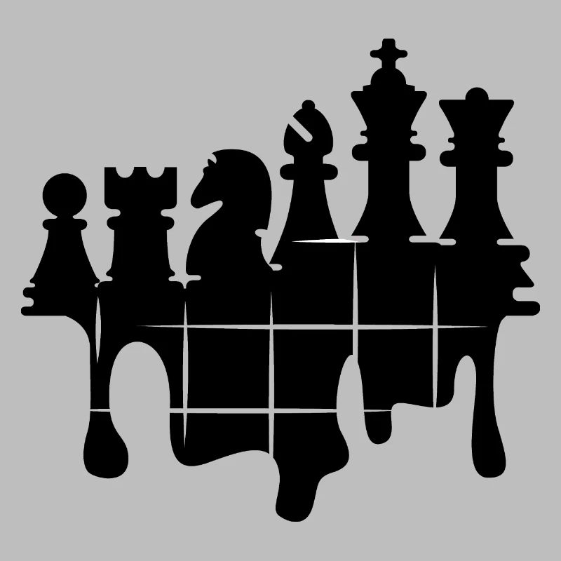 Chess Graffiti Chess Set Figures Knight rook