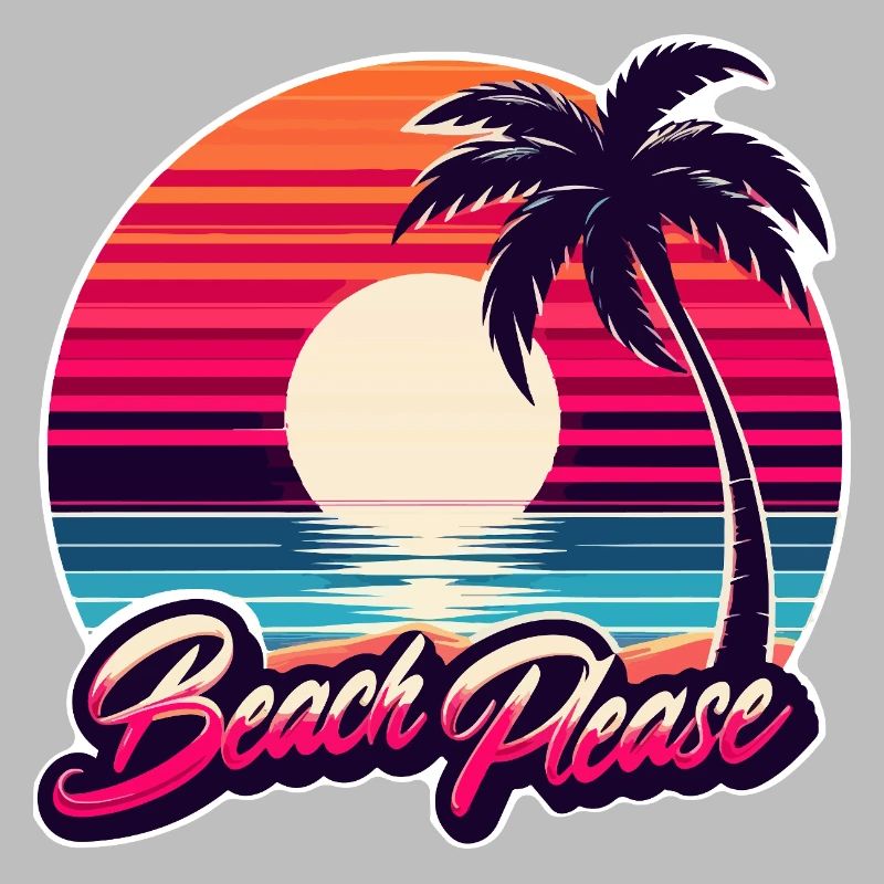 Beach Sunset Beach Please
