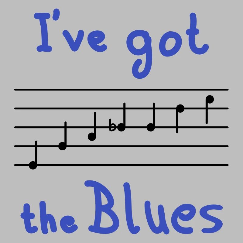 Blues Scale in E - dark