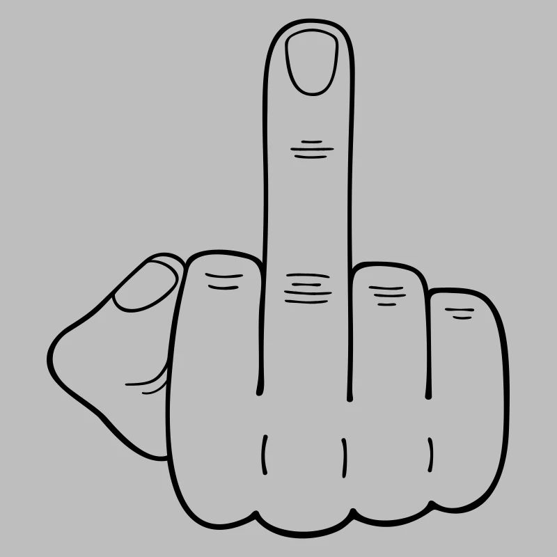 Mittelfinger