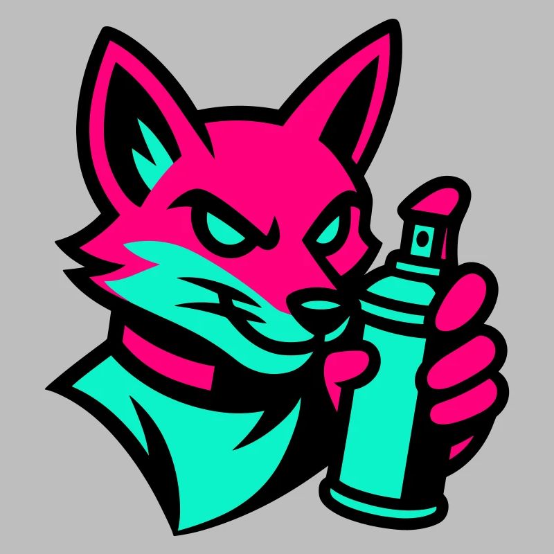 Graffiti Fox