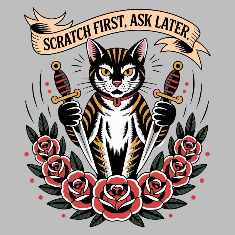 Scratch First Cat