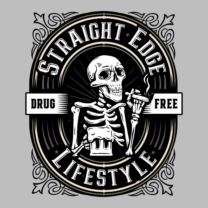 Le mode de vie de Straight Edge - Sans drogue
