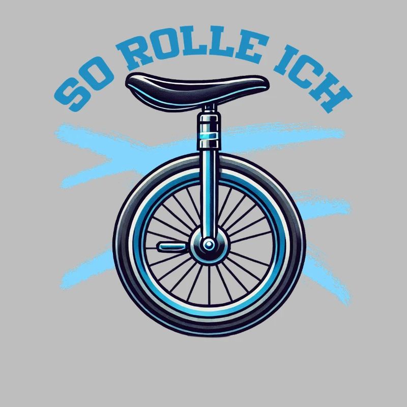 So Rolle Ich Einrad Einradfahrer