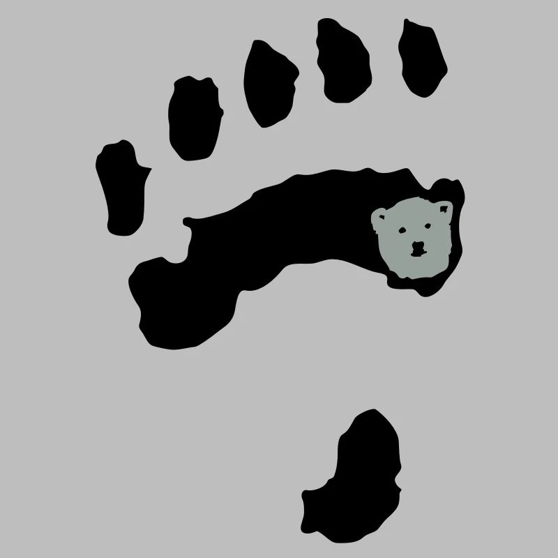 Eisbär + Tatze