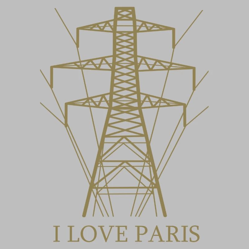 Ironic I love Paris Eiffel Tower as a power pole