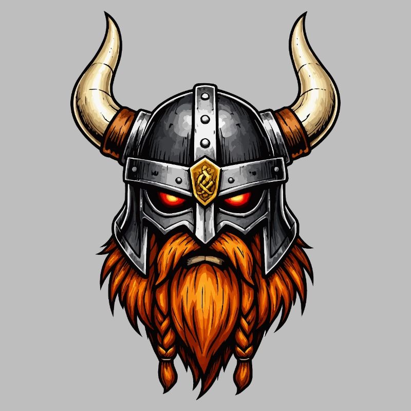 Wikinger Krieger Helm