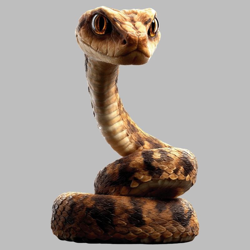 serpent, python, cobra, serpent à sonnettes, serpents
