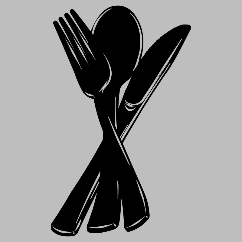 Knife fork and spoon