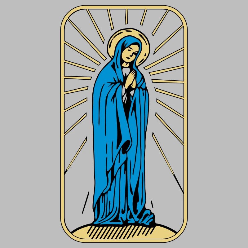 Saint Mary without Background