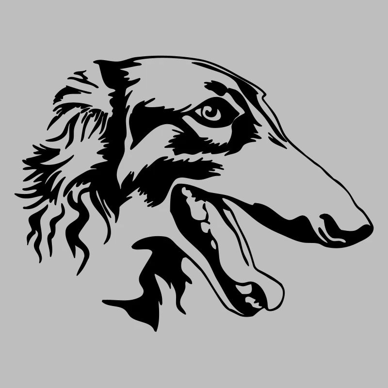 Borzoi head