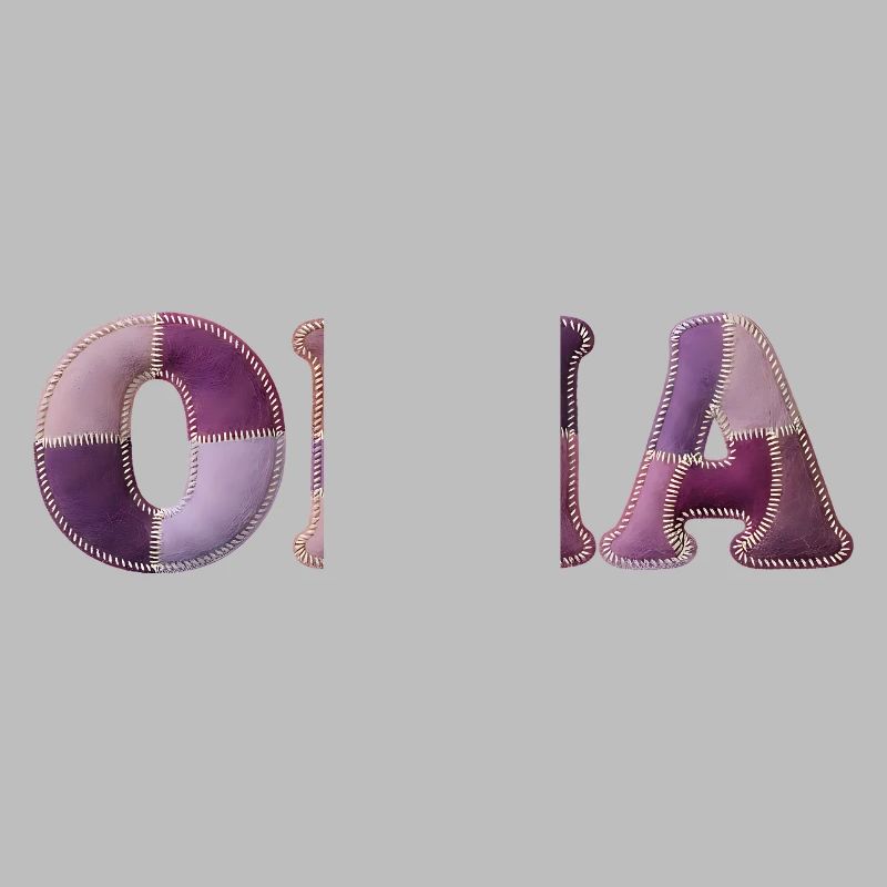 OMA Patchwork Stoff Design Geschenkidee
