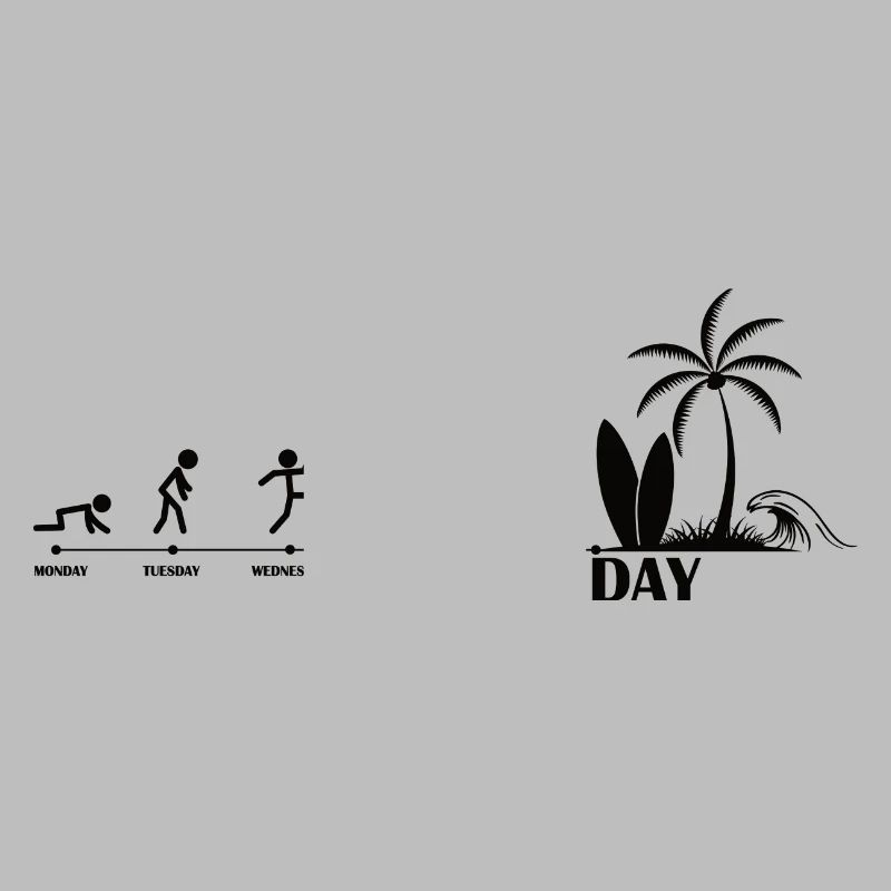 Endlich Freitag Strand Evolution