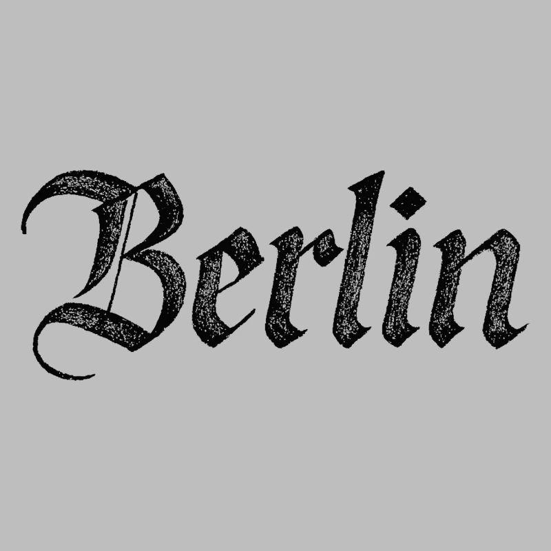 Berlin Gothic Script Vintage Black