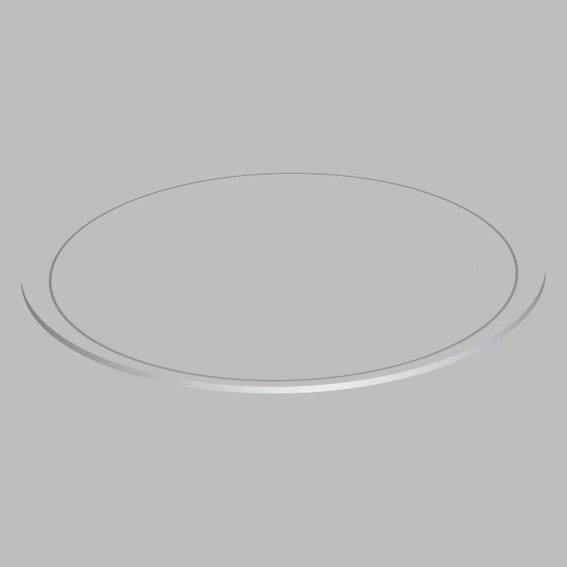 3D Saturnring metallic