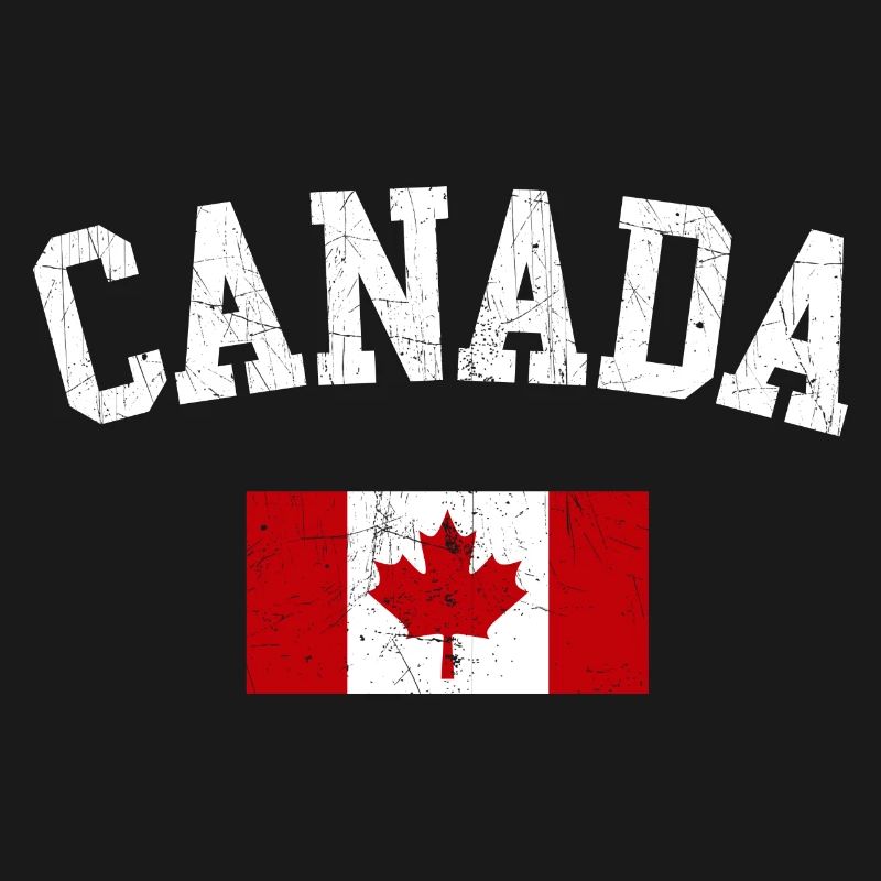 Arc du Canada avec drapeau d’érable