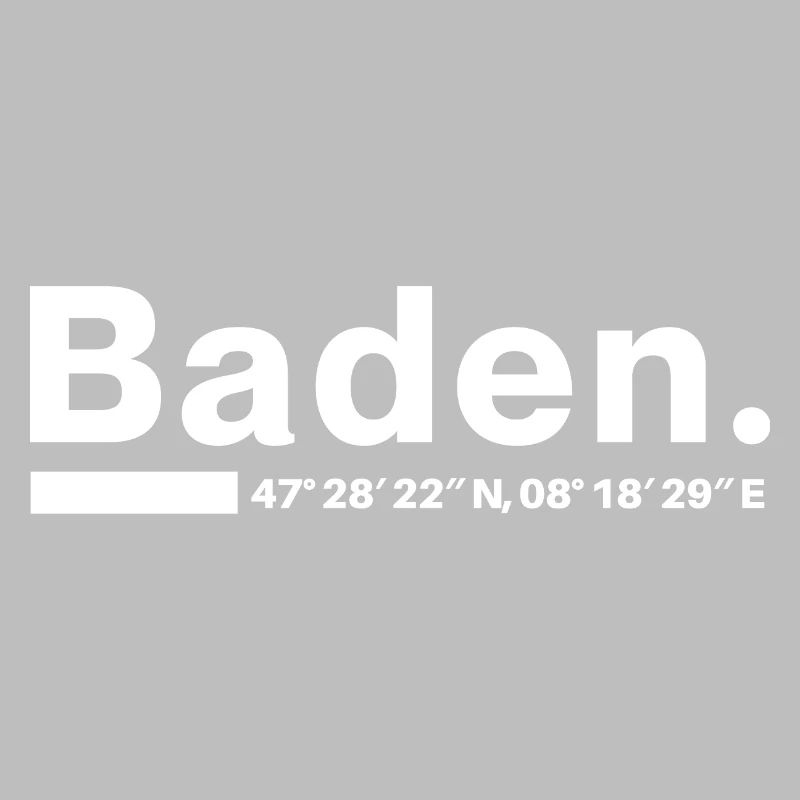 Baden coordinates Aargau Aargauer Aargauerin