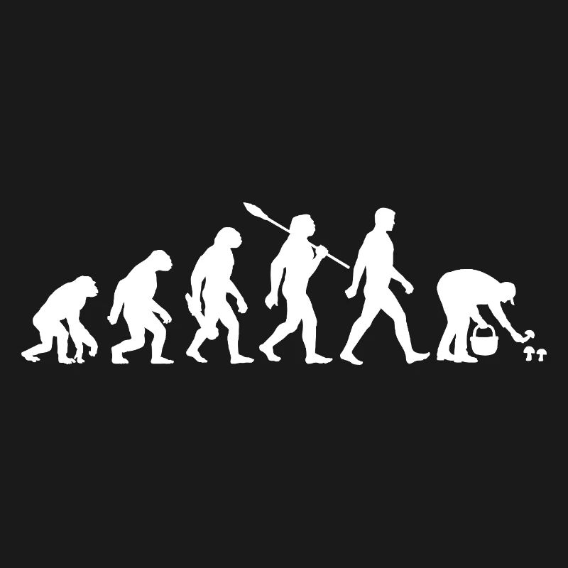 Evolution Cueilleurs de champignons, Cueillette de champignons