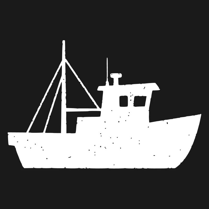 Fischkutter Boot Nordsee Vektor