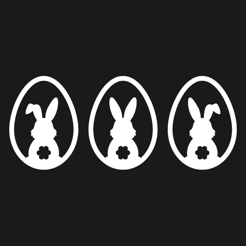 EASTER BUNNY EASTER EGGS EASTER