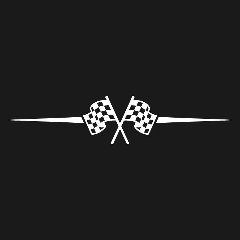 Icône de course de drapeau de course