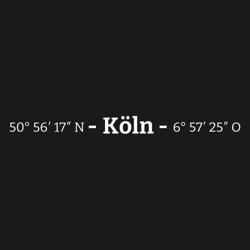 Coordinates Cologne