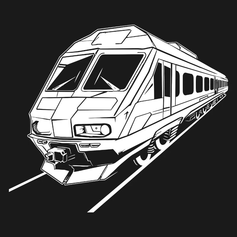 Dessin de train