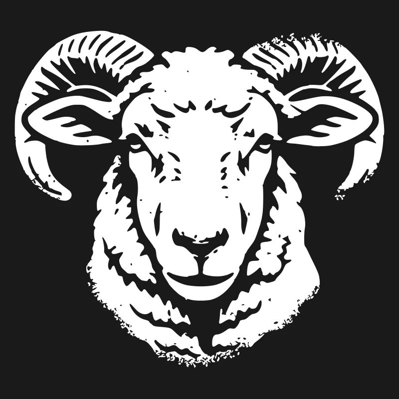 Ram Head Ram Ram Horn Vector
