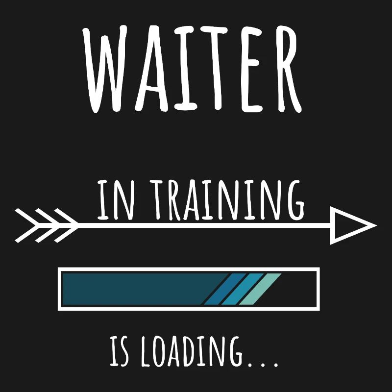 Waiter Geschenk Beruf Ausbildung Kellner