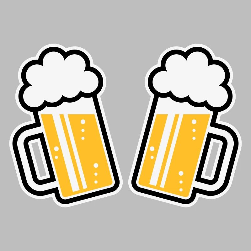2 beer mugs Cheers, cheers! (Beer Mugs 3C)