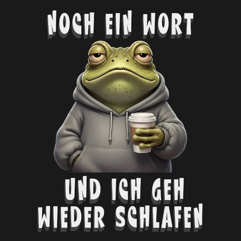 Grumpy Frog Coffee Mood