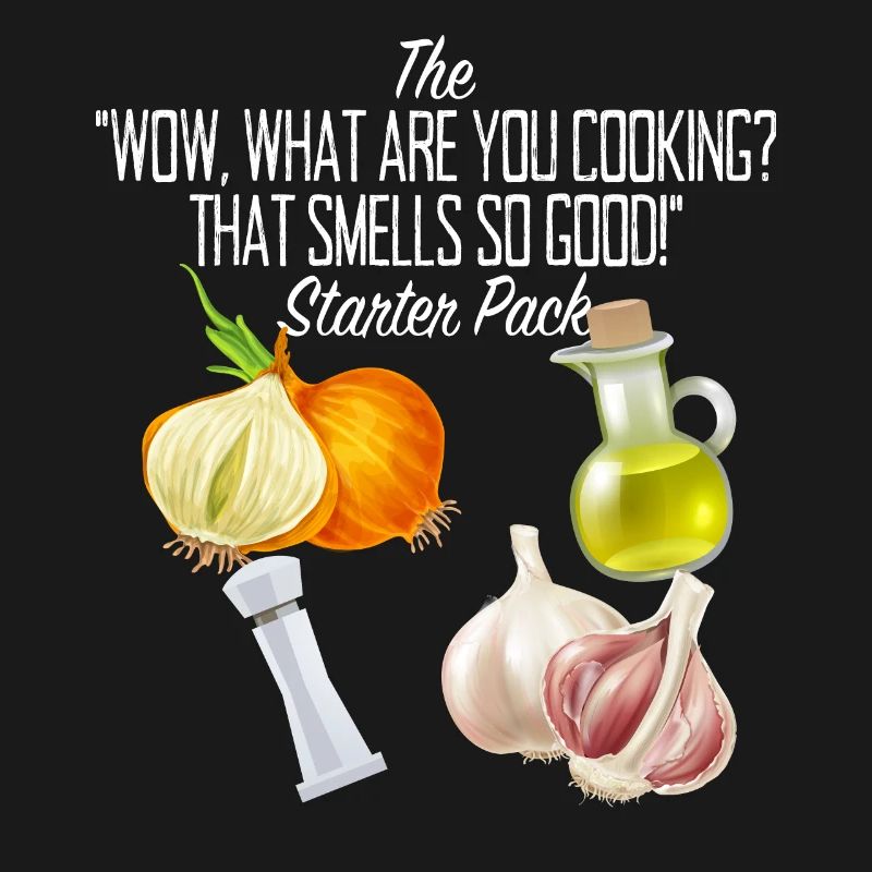 Cooking Starter Pack For chefs cook kitchen chef