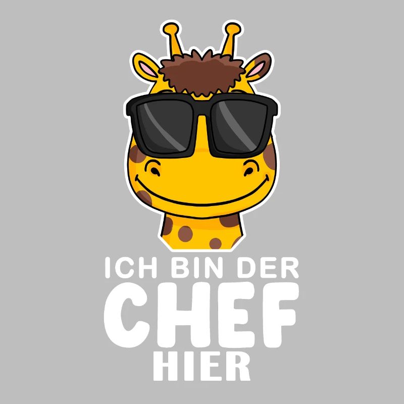 Cool Giraffe Chef Spruch